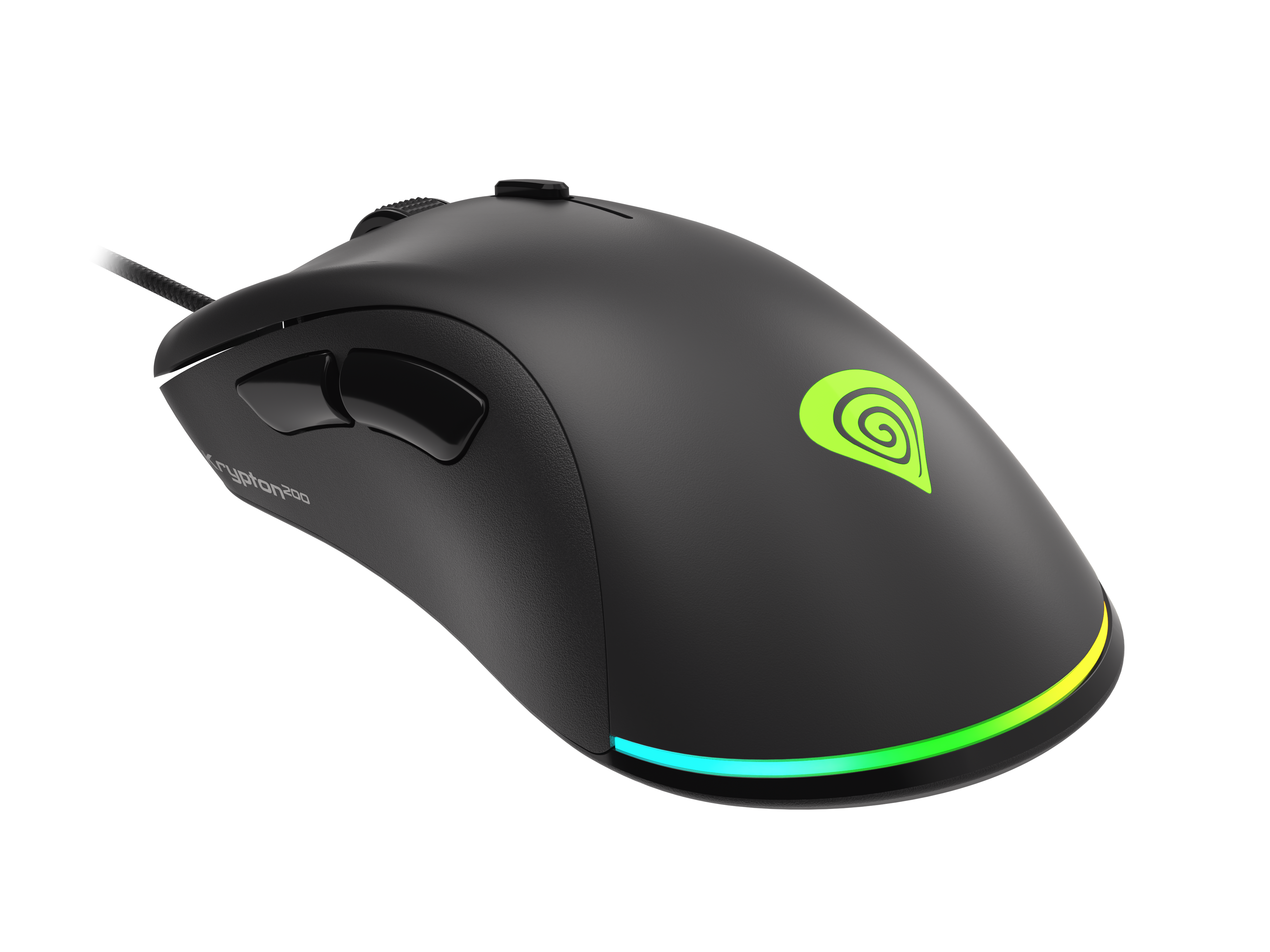 Genesis Krypton 200 Gaming Muis Zwart