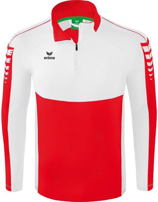 Erima Six Wings Trainingstop Heren - Rood / Wit - Maat S