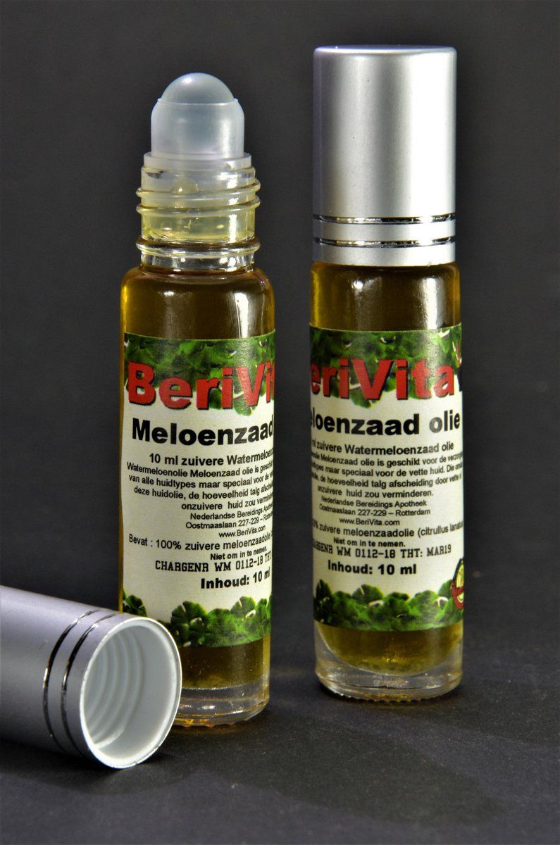 Berivita Meloenzaad Olie Puur & Koudgeperst Roller 10ml