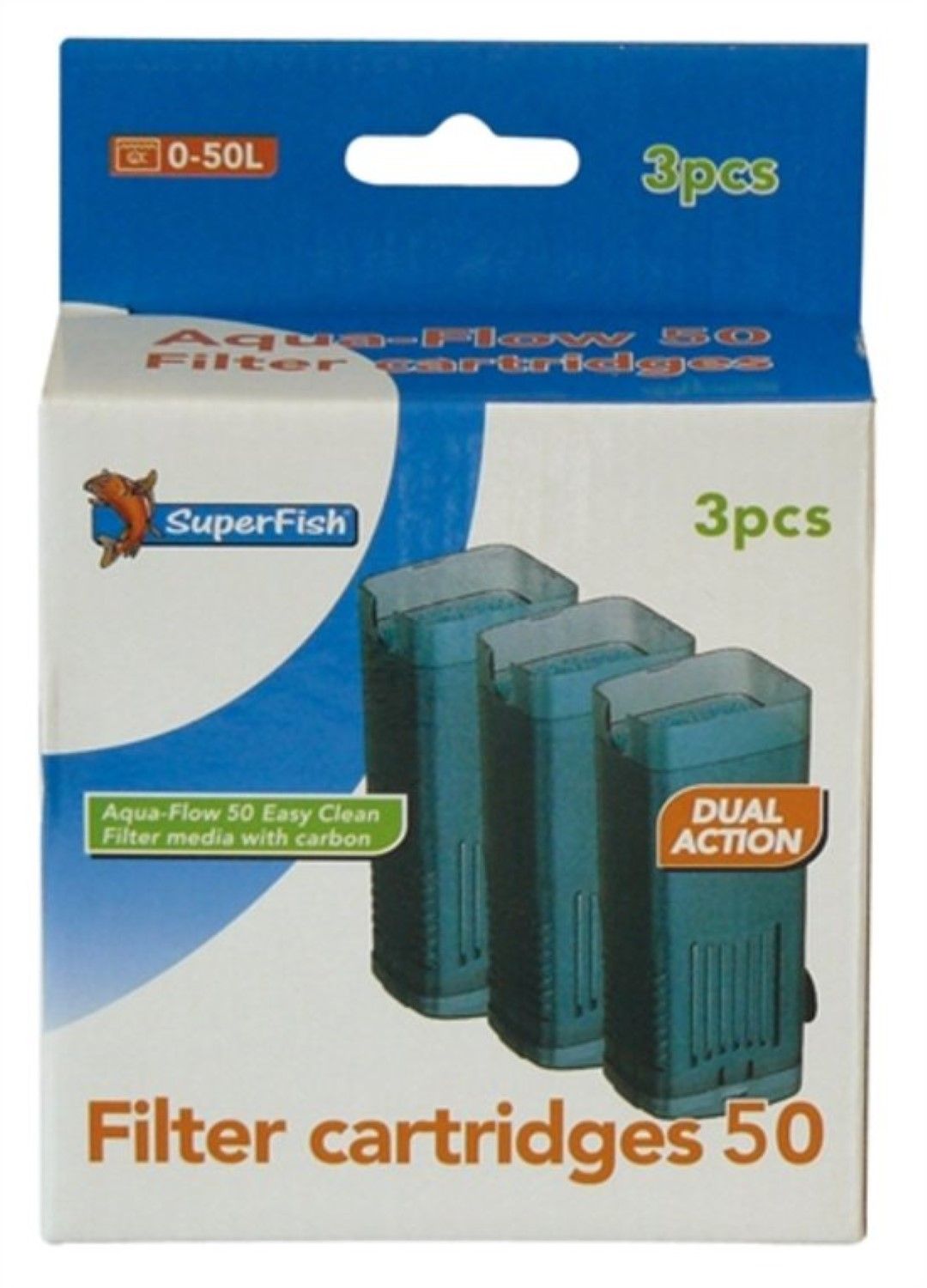 SuperFish 50 Aqua FLow Easy Click Cassette