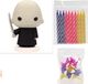 Dekora Harry Potter: Taarttopper met 10 kaarsjes en houders VOLDEMORT