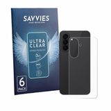 Savvies - Screenprotector voor Samsung Galaxy A27 5G (Achterkant) - Folie Beschermfolie transparant 6 Stuks
