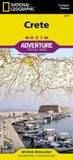 CRETE National Geographic Crete Greece Map