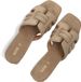 Notre-V Nv-1010 Slippers - Dames - Beige - Maat 36