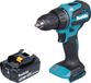 Makita DDF 490 F1 accuboormachine 18 V 65 Nm 1/2" borstelloos + 1x oplaadbare accu 3,0 Ah - zonder oplader