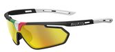 Salice 018 Ita Lunettes de soleil unisexe noir sport jaune