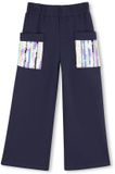 Billieblush U22420 Pantalon Bleu 10 Ans Fille