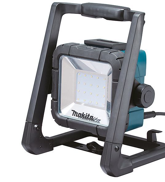 Makita DEADML805 18V LED Werklamp - Zwart/Turkoois - Zonder Accu's en Lader