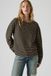 Levi's Esme Relaxed haut à manches longues - Femmes - S - Noir / Allie Stripe Anthracite Night