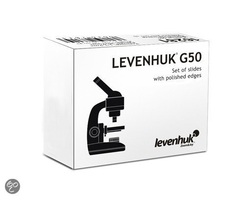 Levenhuk G50-objectglaasjes 50 stuks