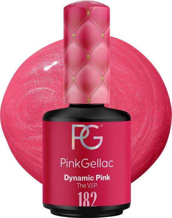 Pink Gellac 182 Dynamic Pink Gellak - 15ml