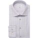 Seidensticker Slim Fit Overhemd beige, Ruit
