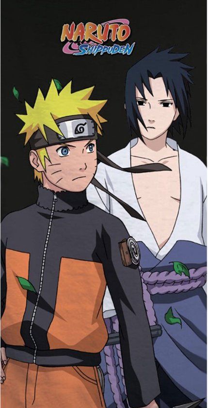 4KidsOnly Naruto Strandlaken 70 x 140 cm Katoen Multicolor