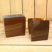 Chocoladebruin 186 basic laag bonbon doosjes - 24 stuks