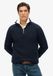 Superdry Classics kabeltrui van katoen met halve rits - Heren - Sweaters