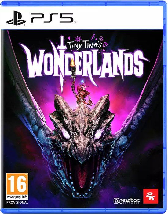 Tiny Tina's Wonderlands - PS5 - Next-Level Edition - Action/RPG - Blu-ray