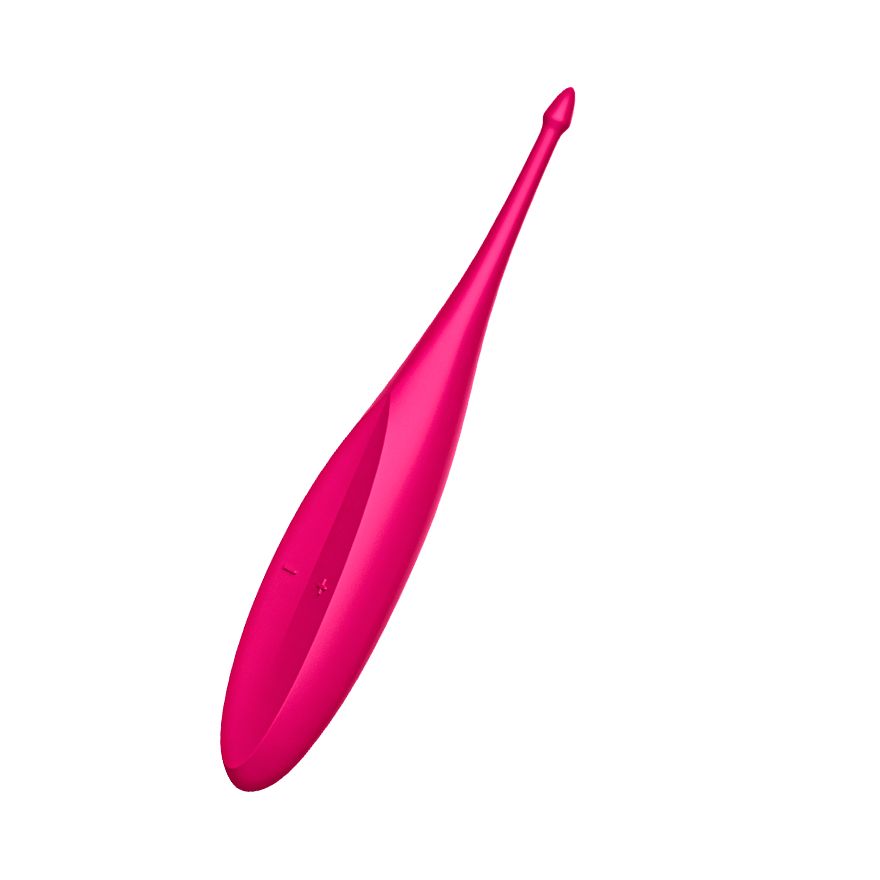 Satisfyer Twirling Fun Mini Vibrator - Pink - Clitoral Stimulation - 12 Speeds - Rechargeable