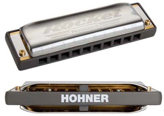 Hohner Rocket Harmonica D - Diatonische mondharmonica