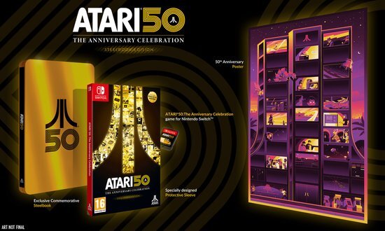 U&I Atari 50: The Anniversary Celebration Steelbook Edition Uk/fr Switch Nintendo