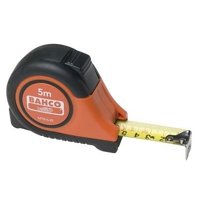 Bahco rolbandmaat 8M 25mm staal MTB-8-25