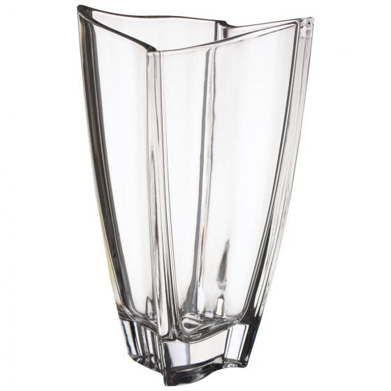 Villeroy & Boch NewWave Square Glass Vase - Transparent - 24.7cm