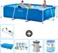 Intex Rechthoekig Frame Zwembad - 300 x 200 x 75 cm - Blau