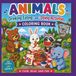 Sip, Cute Animals Coloring Book: Sip, Snack & Play!