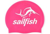 Sailfish Bonnet de bain en silicone rose