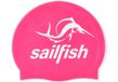 Sailfish Bonnet de bain en silicone rose
