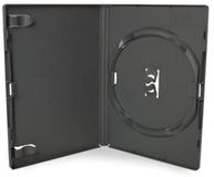 ZenithVibe Housse DVD Qualité Supérieure - Dos 14mm - Disque Simple - Avec livret - Antidérapant - Polypropylène Recyclable - Noir