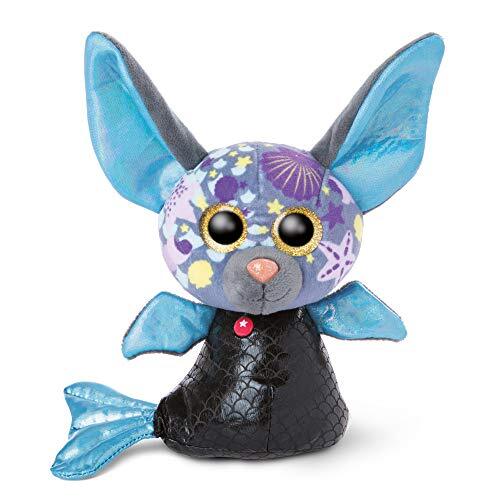 NICI 46824 GLUBSCHIS Knuffel Zeemeermin Bat Laguna-Lu 15 cm, Blauw