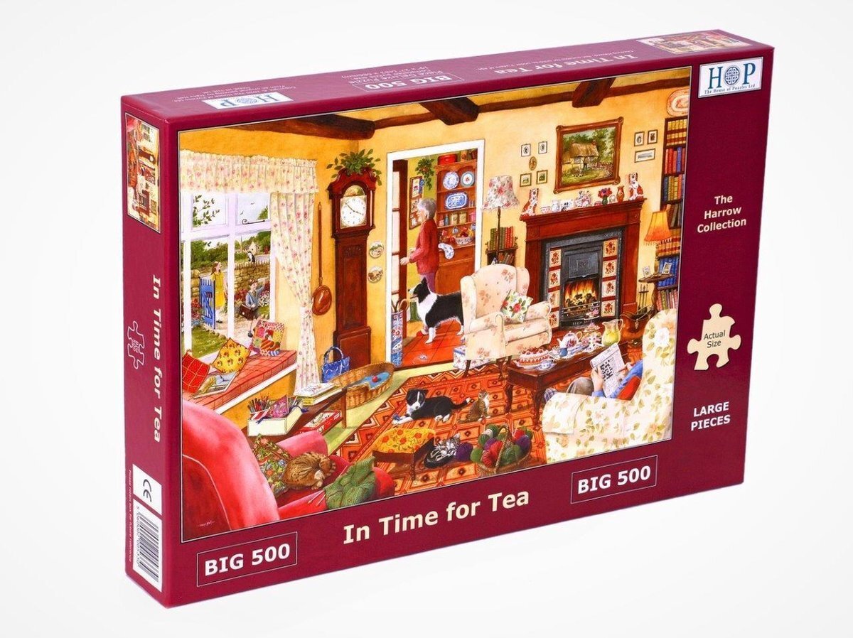 House Of Puzzles In Time for Tea Puzzel 500 XL Stukjes