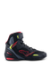 Alpinestars Faster-3 Rideknit Noir Rouge Jaune Fluo Chaussures de moto Taille US 8