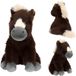 Depesche Miss Melody knuffel paard bruin - 20 cm