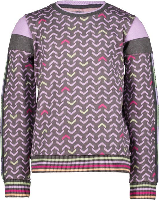 4PRESIDENT Sweater meisjes Rhapsody Aop Maat 92