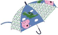 Peppa Pig Dino Semi-automatische Paraplu voor Kinderen Ø74 cm Blauw/Groen/Paars/Roze/Wit