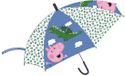 Peppa Pig Dino Semi-automatische Paraplu voor Kinderen Ø74 cm Blauw/Groen/Paars/Roze/Wit