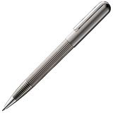 LAMY Imporium Vulpotlood 193, potlood met hoogwaardige PVD-coating en galvanisatie in de kleur titanium, mat, met 0,7 mm fijne lijnvulling (LAMY M 40)
