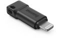 Hama USB-C-adapter naar Apple Lightning-stekker, MFI, zwart
