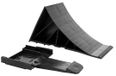 Pince, dimensions environ 22x9x12,3 cm, charge maximale 1500 kg, avec œillet de suspension, conforme à la norme DIN 76051-D53