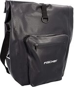 Fischer Unisex - Volwassen Bagagedragertas Tour, Zwart, M