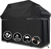 Merkloos / Sans marque BBQ-hoes - Waterdicht, zwaar belastbaar en weerbestendig - UV- en vervagingsbestendig - Voor buiten - Scheurvast - Grote barbecuehoezen met verstelbare bandjes - Geschikt voor Weber, Char Broil gasgrill