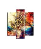 Homemania Foto, 3-delig, kunst en graffiti, voor woonkamer, slaapkamer, meerkleurig, van MDF, 57 x 0,3 x 60 cm