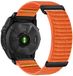 By Qubix Qubix Nylon Sport Loop bandje Oranje 26mm Quickfit voor Garmin Quatix 8 - 51mm