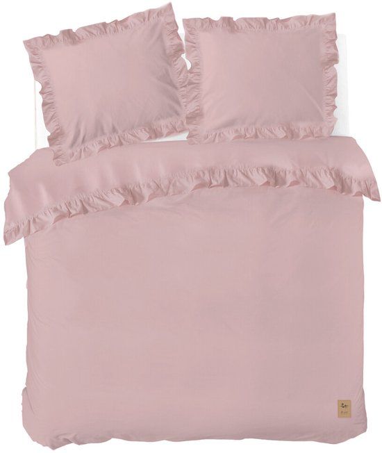 Dindi Home Dekbedovertrek Candy Clouds - 240x220 - 100% katoen - Roze