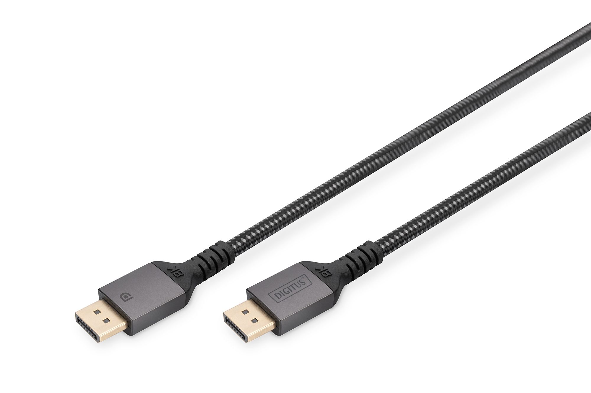 Digitus DisplayPort Cable - 1m - Black - 8K - DisplayPort 1.4
