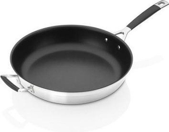 Le Creuset SSP2500-32 pan - Gietijzer - 32cm - Zwart