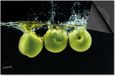 Dietrix Inductie Beschermer - 77x51 cm - Splash - Groene Appels