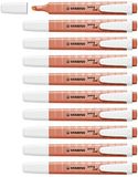 Stabilo swing cool surligneur, mellow coral red 10 pièces