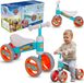 sarcia.eu Paw Patrol Lichtgewicht metalen loopfiets met vier wielen voor jongens, eerste fietsje, loopfiets 1+